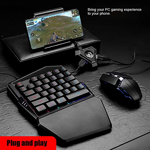 [Australia - AusPower] - ASHATA Keyboard Mouse Converter, Gaming Controller Keyboard Mouse Adapter for Xbox One, for PC, for PS5, for PS4 and for Nintendo Switch 