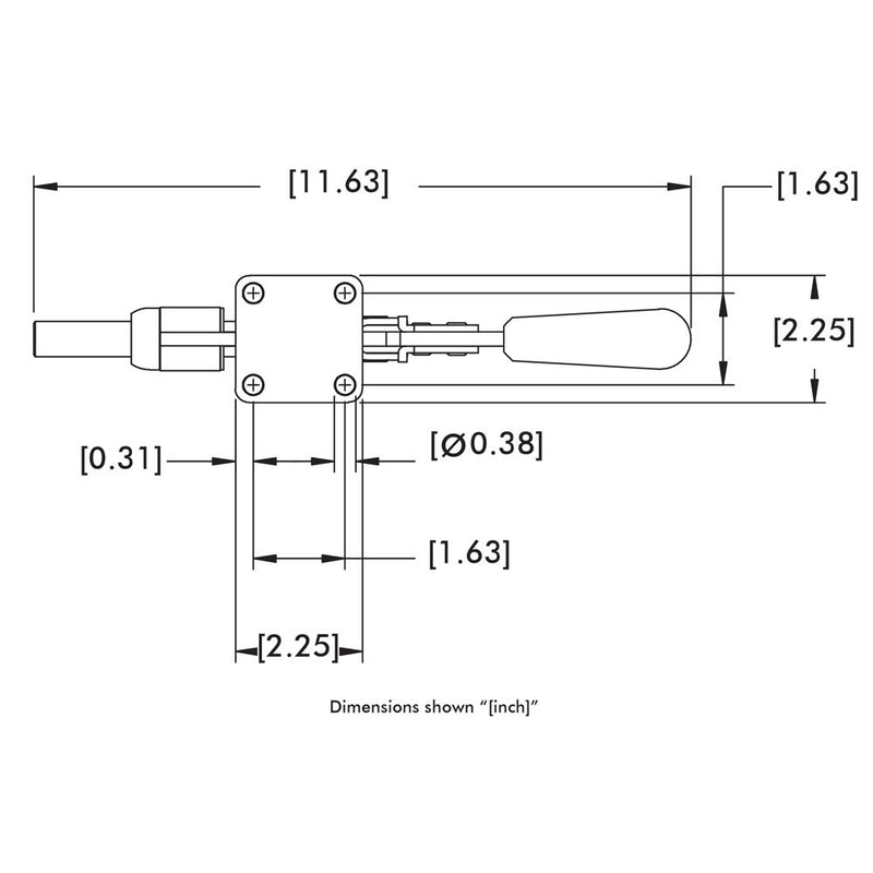 [Australia - AusPower] - DE-STA-CO 620 Straight-Line Action Clamp 