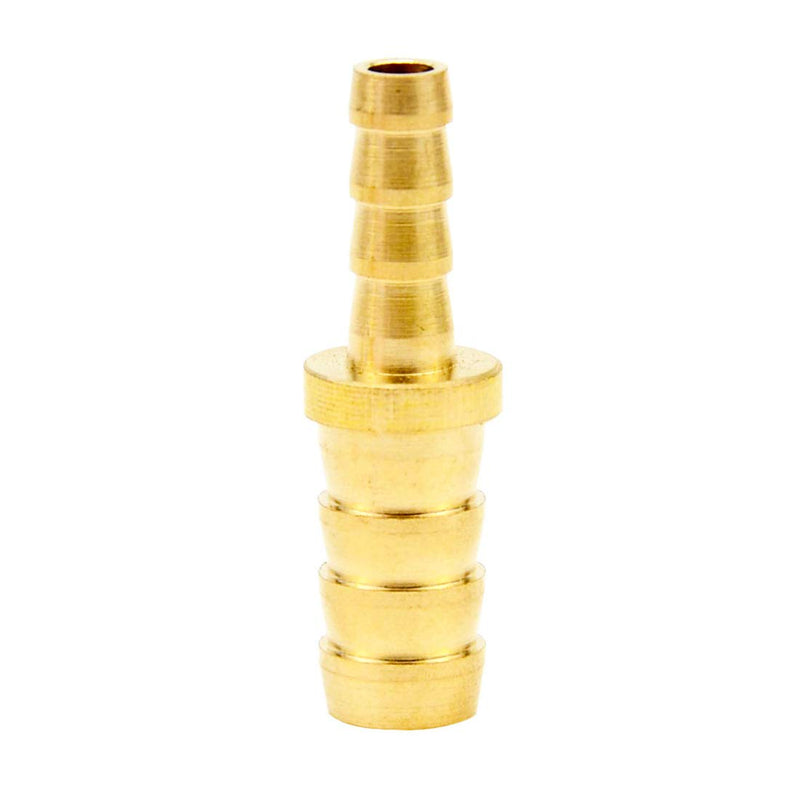 [Australia - AusPower] - Beduan Brass Hose Barb Reducer, 3/8" to 5/16" Barb Hose ID, Reducing Barb Brabed Fitting Splicer Mender Union Air Water Fuel 3/8 -5/16 1 