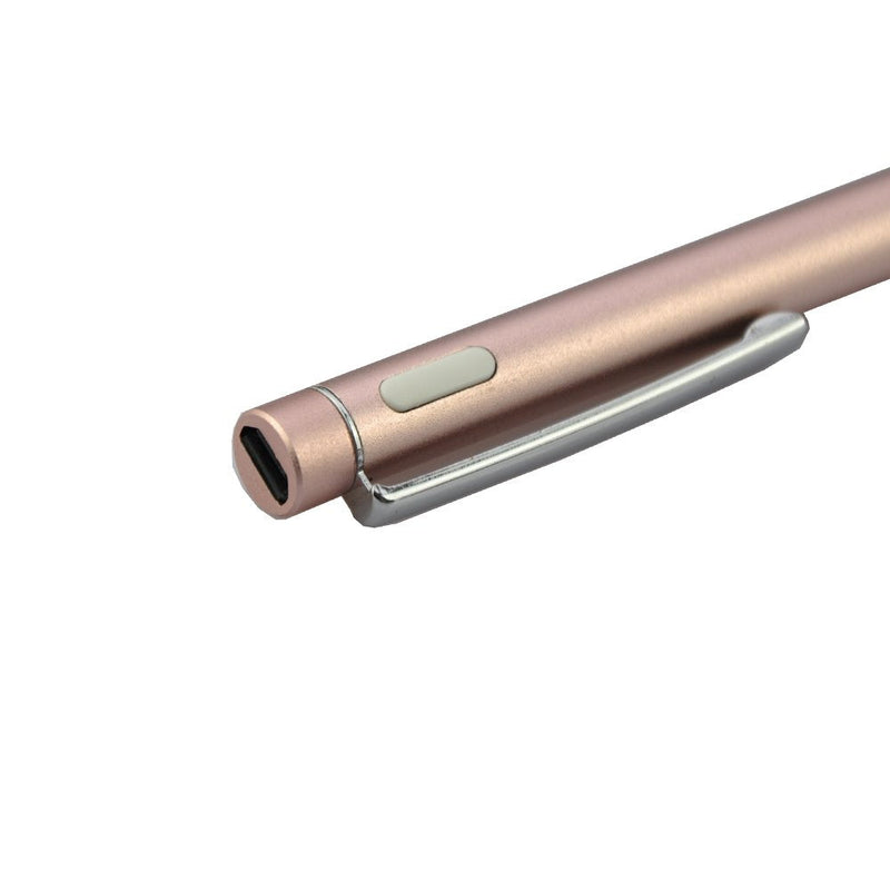 [Australia - AusPower] - NewSilkRoad Active Fine Point Precision Stylus Pen with 1.8 mm Fine Point Copper Tip Compatible with iPad, iPhone, & Most Android Tablets and Smartphones. Machined Aluminum Housing (Rosegold) rosegold 