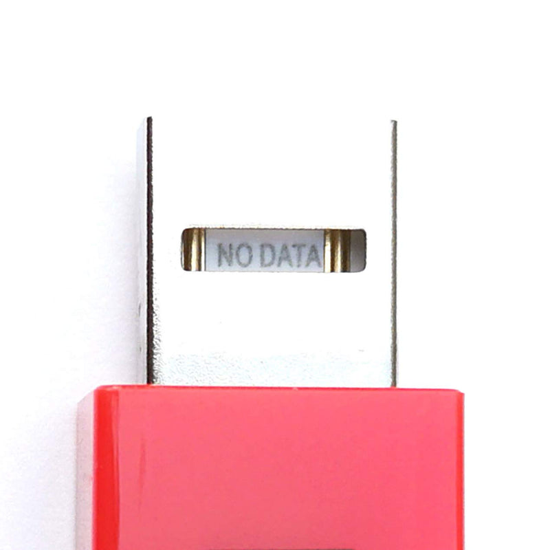 [Australia - AusPower] - PortaPow USB Data Blocker (Red 2 Pack) - Protect Against Juice Jacking Red 