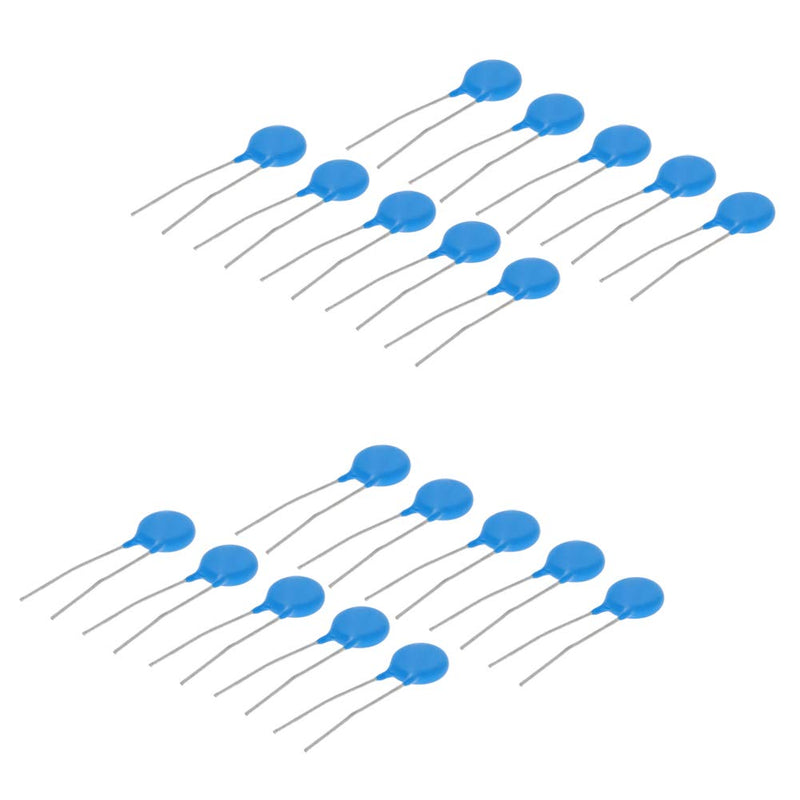 [Australia - AusPower] - Fielect 30Pcs Radial Lead Disc Varistors AC 470V 10D471K/F7.5/L24 Voltage Dependent Resistors for Electronic Precision Instruments 