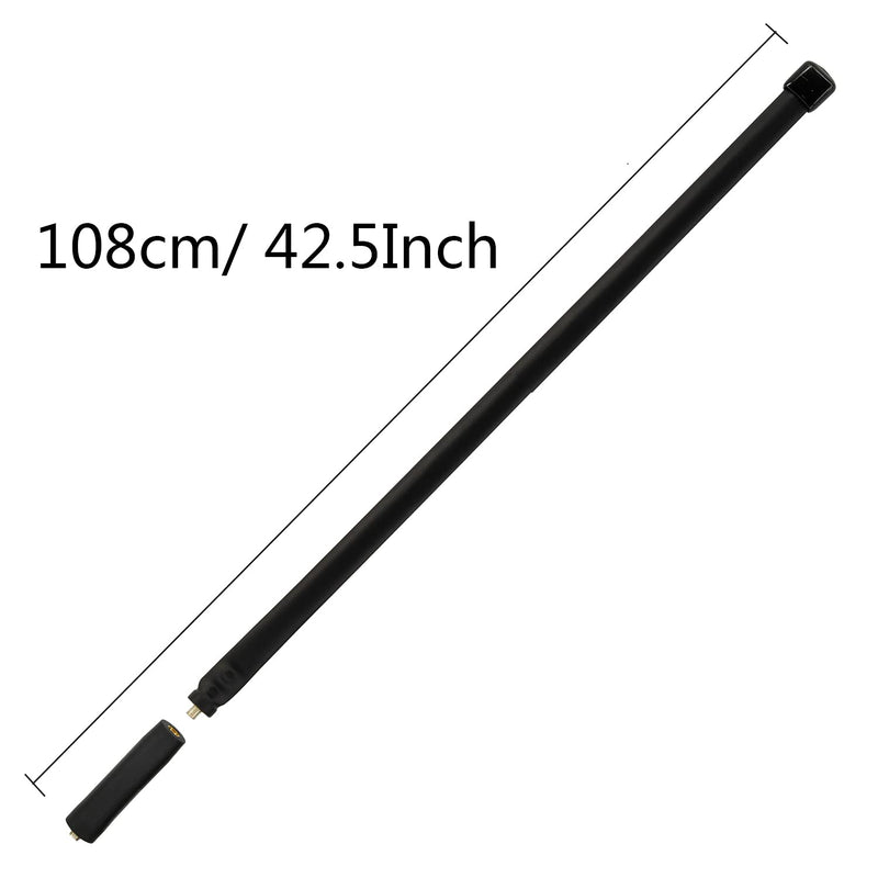 [Australia - AusPower] - SMA Female Antenna 42.5 Inch Dual Band VHF/UHF 144/430Mhz Foldable CS Tactical Antenna for Kenwood BAOFENG UV-5R UV-82 BF-F8HP UV-5RA UV-5RE 