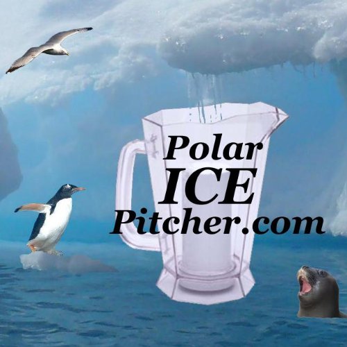 [Australia - AusPower] - Polar ICE Pitcher with Aluminum Polar ICE Chamber (Crystal Clear/Brushed Aluminum Ice Chamber) Crystal Clear / Brushed Aluminum Ice Chamber 
