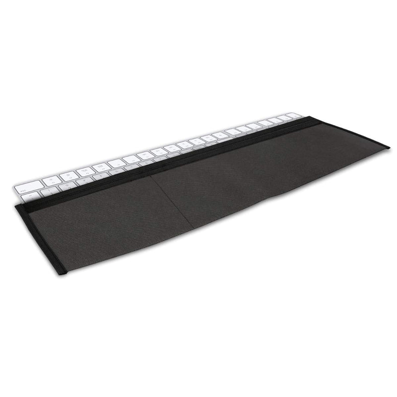 [Australia - AusPower] - kwmobile Cover Compatible with Apple Magic Keyboard with Numeric Keypad - 3-in-1 Cover for Keyboard, Track Pad, Mouse - Dark Grey 