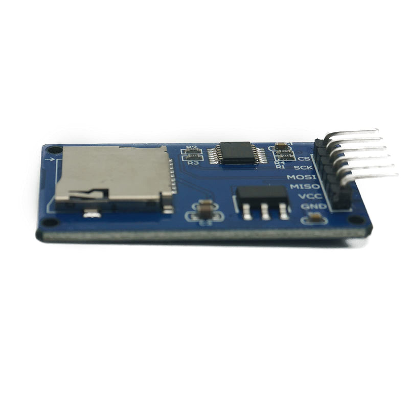 [Australia - AusPower] - Ganbaremarket Micro SD TF Card Module 6 Pin SPI Interface Driver Module with Level Conversion Chip 