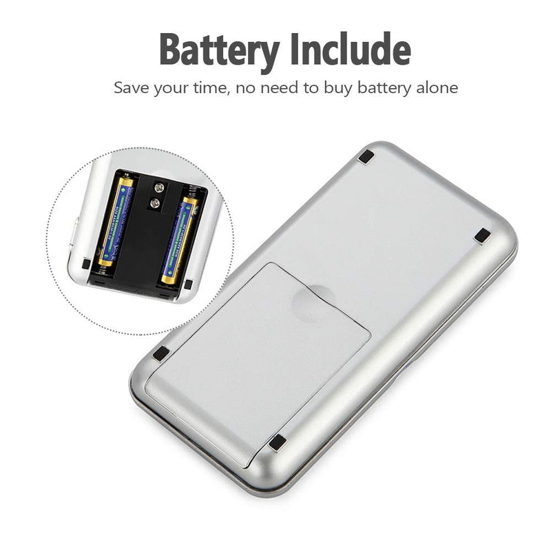 [Australia - AusPower] - Digital Pocket Scale, 500g Capacity High Precision Balance of 0.01g, Mini Electronic Grams Reloading Weight Scale, Food Scale, Jewelry Gem Scale, Kitchen Scale, Weed Scale (2PCS) 