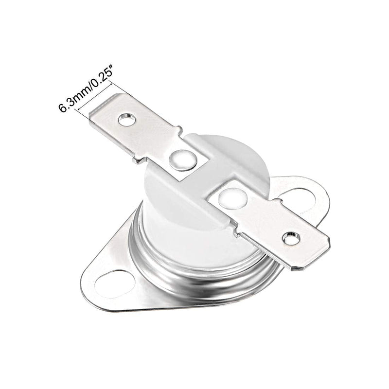[Australia - AusPower] - uxcell KSD301 Thermostat 160°C/320°F 10A Normally Closed N.C Adjust Snap Disc Temperature Switch for Microwave,Oven,Coffee Maker 2pcs 