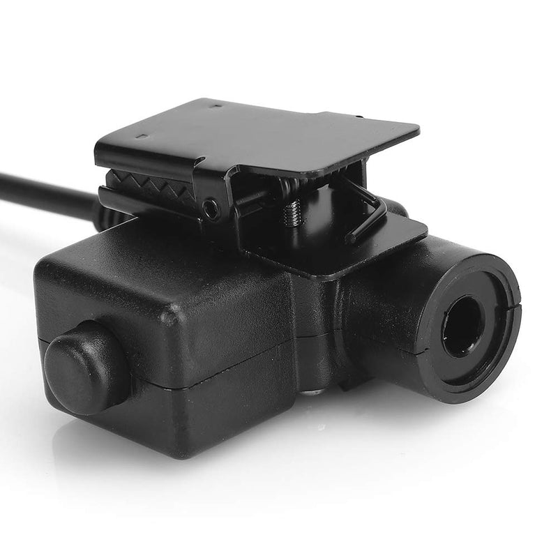 [Australia - AusPower] - U947R Portable PTT Cable Plug, Walkie Talkie Headset Adapter with 3.5mm 4 Level Connector for VX6R VX7R VX6R VX7R FT270 FT270R VX127 80cm/31.5in 