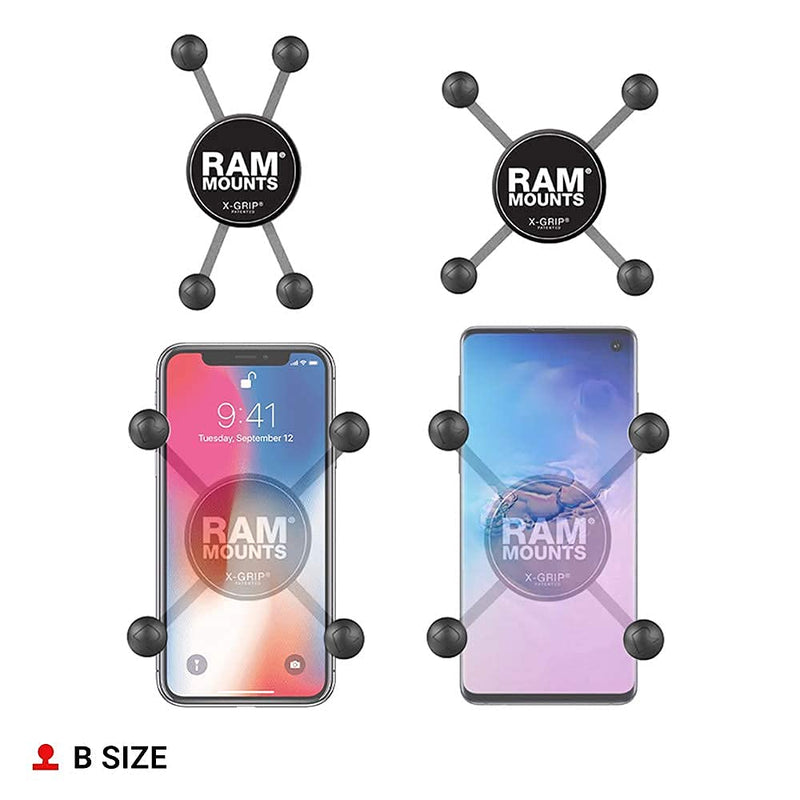 [Australia - AusPower] - RAM Mounts X-Grip Universal Phone Holder with Ball RAM-HOL-UN7BU with B Size 1" Ball Small Phones 