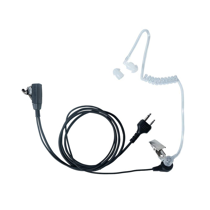 [Australia - AusPower] - Caroo Midland Walkie Talkie Headset,Covert Acoustic Tube Walkie Talkies Earpiece Headsets with PTT Mic for Midland GXT1000VP4 LXT500VP3 GXT1050VP4 GXT1000XB(2 Pack) 