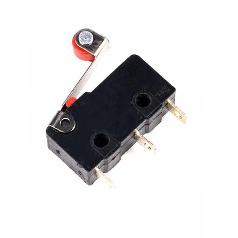 [Australia - AusPower] - AEDIKO 30pcs Micro Limit Switch with Momentary Roller Lever Arm AC 250V 5A SPDT 1NO 1NC Snap Action 3pin Normally Open Close Limit Switchs 