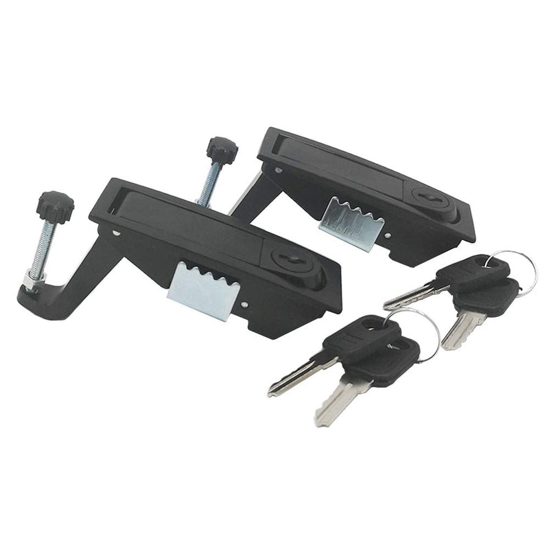 [Australia - AusPower] - 2 PCS Compression Latch OEM Replacement Southco C2-43-25 Flush Lever Marine Applicable Door Thickness:1~5mm 