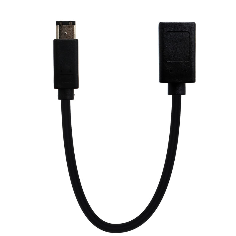 [Australia - AusPower] - AWADUO Firewire Cable Cord 1394 IEEE 6 Pin Male to 6 Pin Female Cable Adapter Firewire 400 to 400 Cable for Digital Camera/Medical Equipment(0.2M/0.65FT) 6M to 6F 