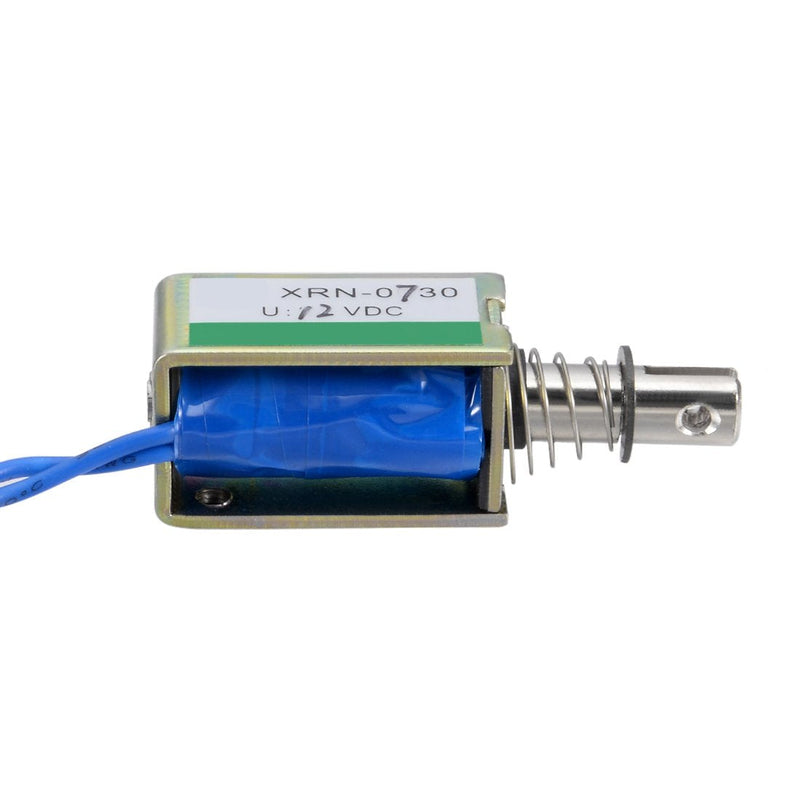 [Australia - AusPower] - uxcell DC 12V 10N 10mm Stroke Pull Type Open Frame Solenoid Electromagnet XRN-0730 