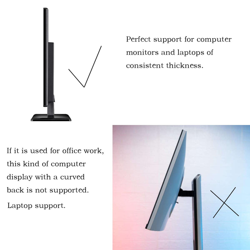 [Australia - AusPower] - Adjustable Copy Holder Clip – Flexiable Docments Holder - Handy Artist Supplies Holder Canvas Clamp,Pack of 2 (Black) Black 