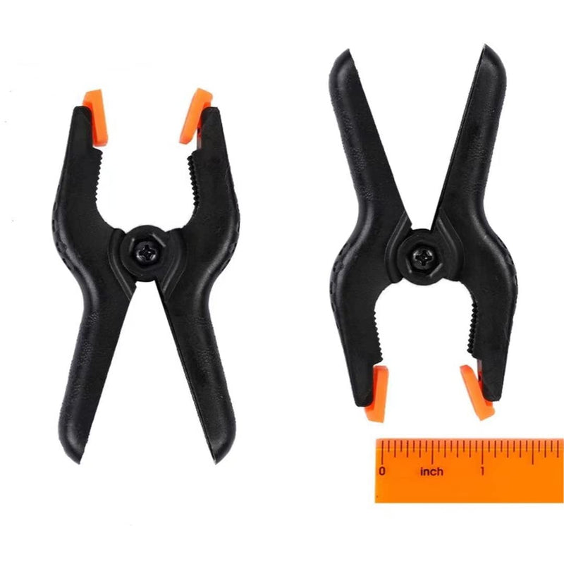 [Australia - AusPower] - 10 Packs of 3.5 inch Professional Plastic Small Spring Clamps Heavy Duty for Crafts or Plastic Clips and Backdrop Clips Clamps for Backdrop Stand,Photography, Home Improvement and so on 