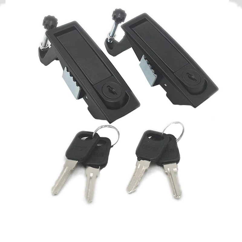 [Australia - AusPower] - 2 PCS Compression Latch OEM Replacement Southco C2-43-25 Flush Lever Marine Applicable Door Thickness:1~5mm 