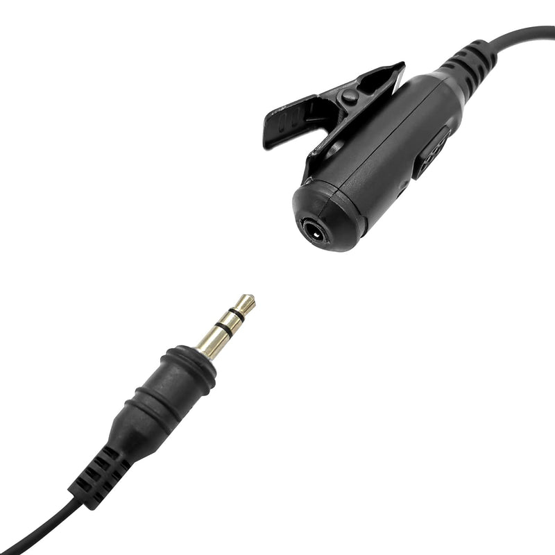 [Australia - AusPower] - JUYODE 2 Pin Surveillance Earpiece in-Ear Headset with Quick Disconnect Compatible with Kenwood Walkie Talkie Radios Compatible with Bao Feng Two-Way Radios 