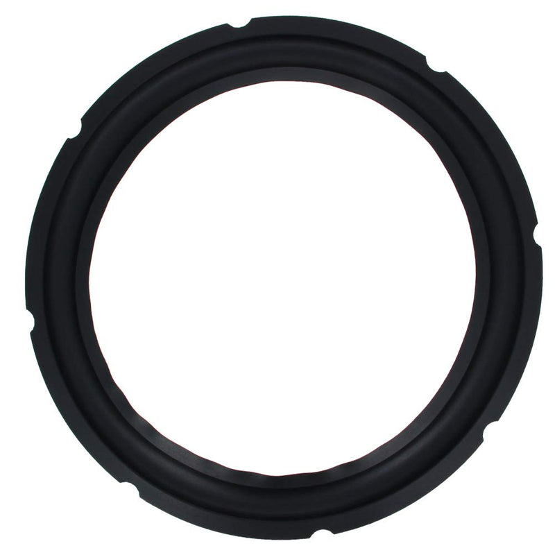 [Australia - AusPower] - Fielect 10 Inch Black Notch Speaker Rubber Edge Surround Rings Replacement Parts for Speaker Repair or DIY 1pcs 10" Black Notch 