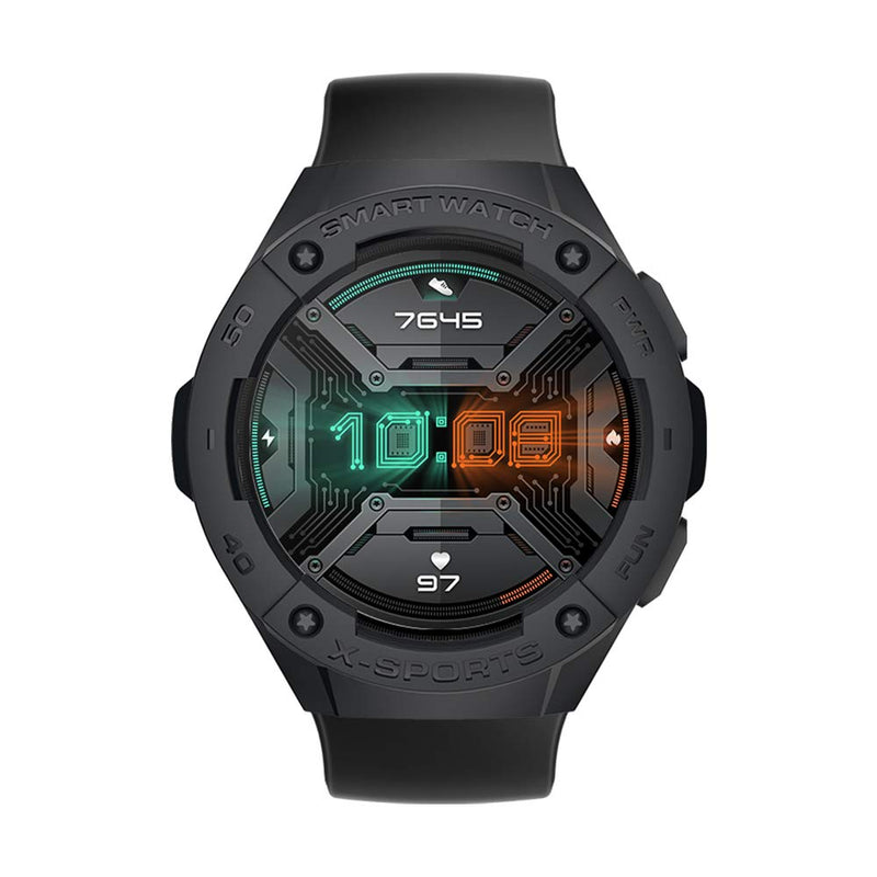 [Australia - AusPower] - SIKAI Bumper Cover for Huawei Watch GT 2e Smart Watch Anti-Scratch Shockproof Protective TPU Case Skin for Huawei Watch GT 2e 46mm Ultra Lightweight Multi-Colors (Black) Black 