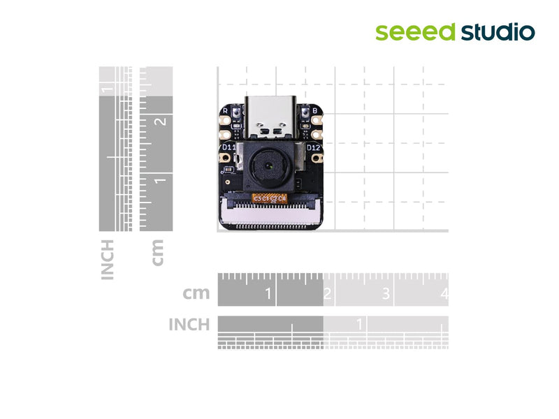 [Australia - AusPower] - Seeed Studio XIAO ESP32 S3 Sense - 2.4GHz Wi-Fi, BLE 5.0, OV2640 Camera Sensor, Digital Microphone, 8MB PSRAM, 8MB Flash, Battery Charge Supported, Rich Interface, IoT, Embedded ML 
