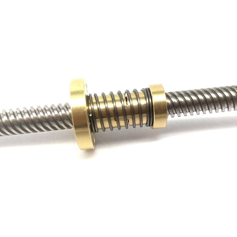 [Australia - AusPower] - Wangdd22 1pcs T8 Anti backlash Spring Loaded Nut Elimination Gap Nut for 8mm Acme Threaded Rod Lead Screws 
