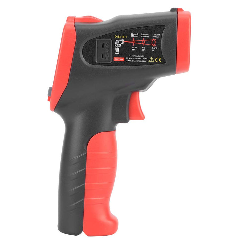 [Australia - AusPower] - Industrial Thermometer Hand‑Held Portable LCD Digital Non‑Contact Infrared Thermometer Temperature Meter ‑50℃‑1050℃ 