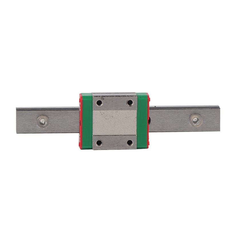 [Australia - AusPower] - LML12B Linear Rail Mini Bearing Steel Guide Rail Slide Rail+ Slide Block Variety Length (100mm) 100mm 