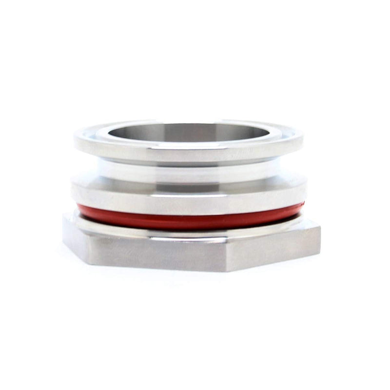 [Australia - AusPower] - QiiMii Stainless Steel 304 Bulkhead Compression Fitting 2"TC home-brew Weldless Bulkhead 2 Inch 