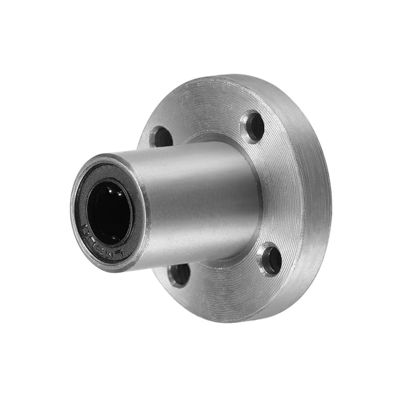 [Australia - AusPower] - uxcell 8mm Linear Ball Bearings LM8UU Round Flange, 8mm Bore, 15mm OD, 24mm Length (Pack of 2) 