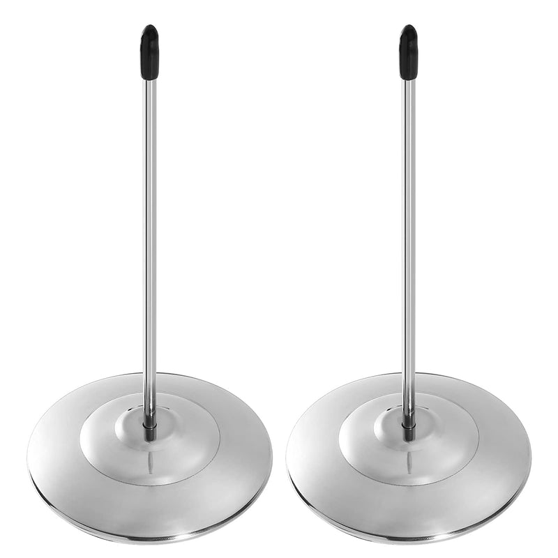 [Australia - AusPower] - 2PCS Bill Fork , Receipt Holder Spike , Stainless Steel Silver Restaurant Receipt Holder, Paper Memo Holder Check Spindle 