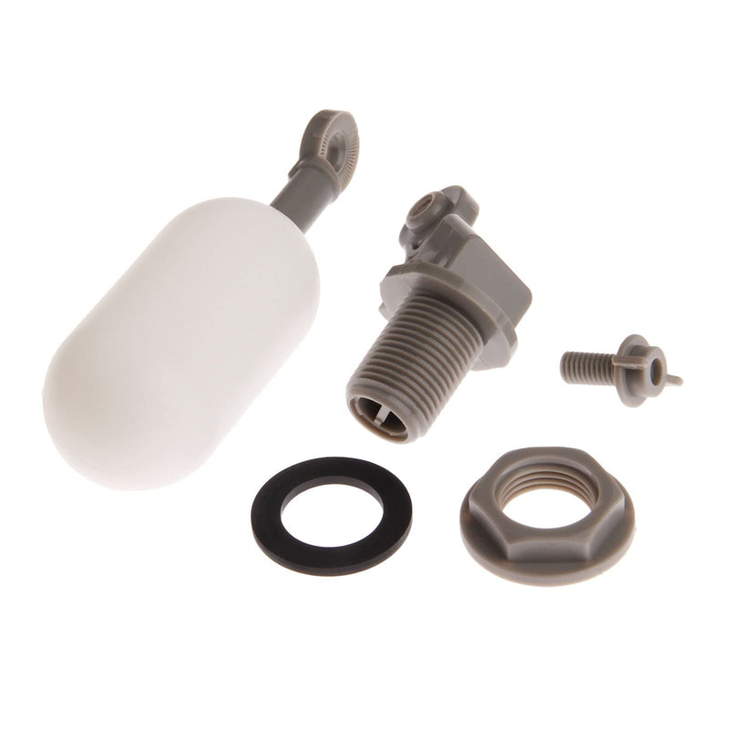 [Australia - AusPower] - 1/2" Float Ball Valve Automatic Fill Feed Humidifier Tank Pond Shut Off with Adjustable Arm for Ponds, Livestock Water Trough 1PC 
