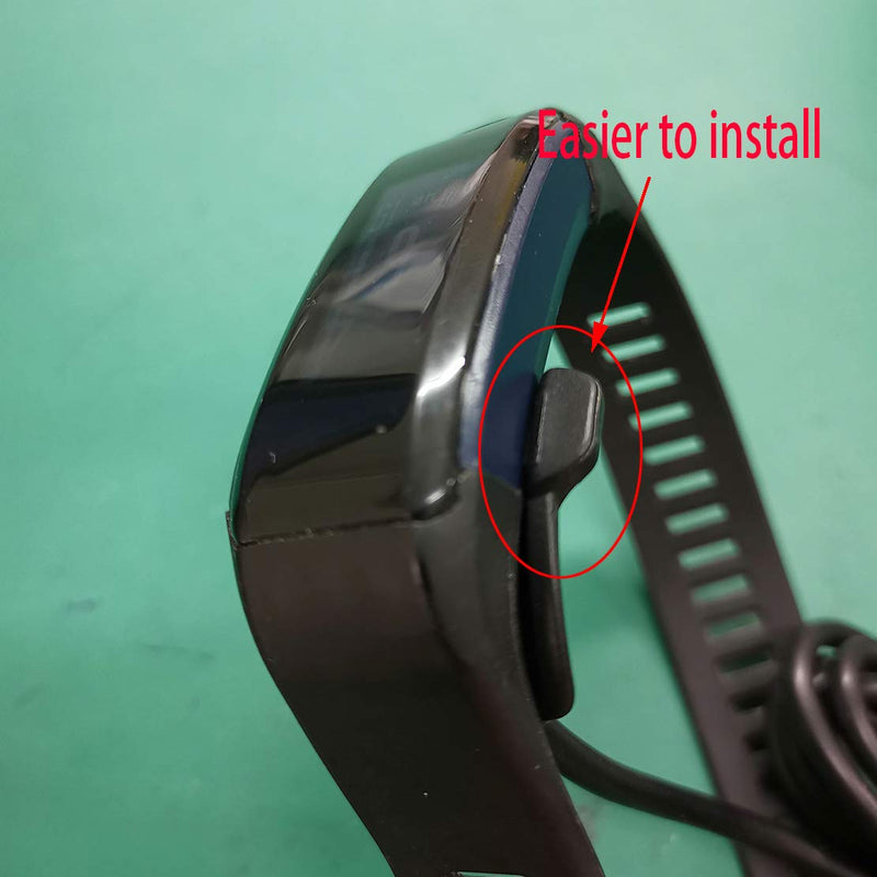 [Australia - AusPower] - JIUJOJA 2Pack Replacement Charging Cable Cord for Garmin Vivosmart HR/Vivosmart HR+/Vivosmart HR Plus/Approach X40 （Not for Vivosmart） Smart Watch 2Packs Charging Cabls 