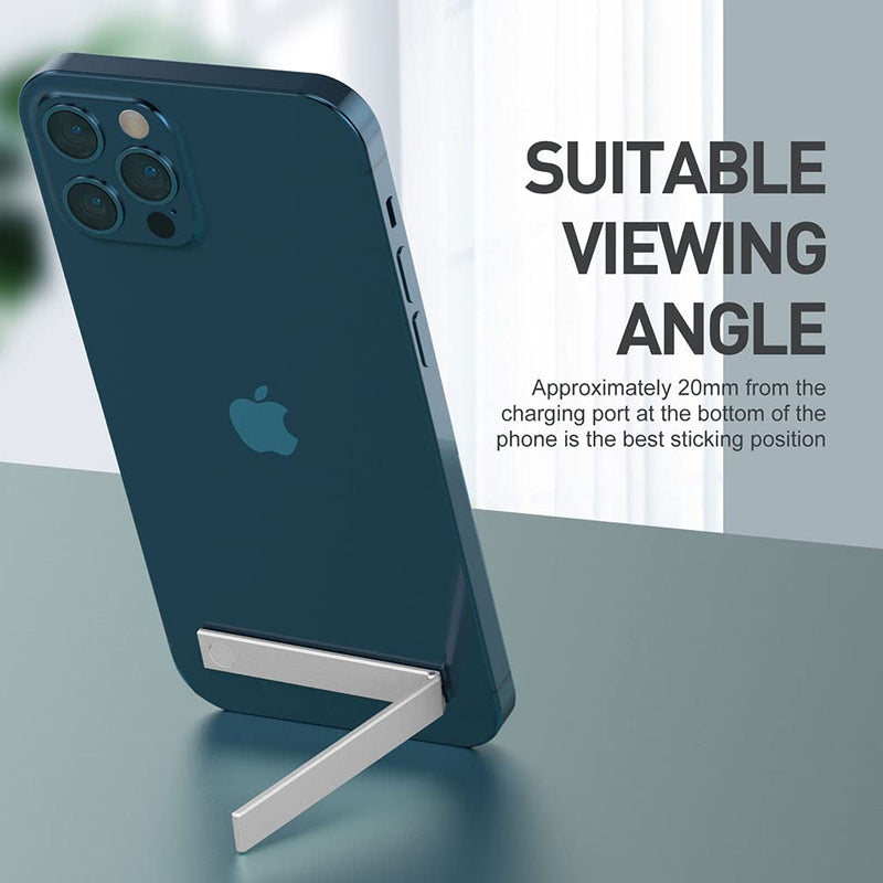 [Australia - AusPower] - GEN1 Kickstand for Phone – Foldable Phone Stand – Magnetic Kickstand for Phone Case – Compact and Lightweight Cell Phone Kickstand - Aluminum Phone Stand – Horizontal and Vertical Viewing Angle 