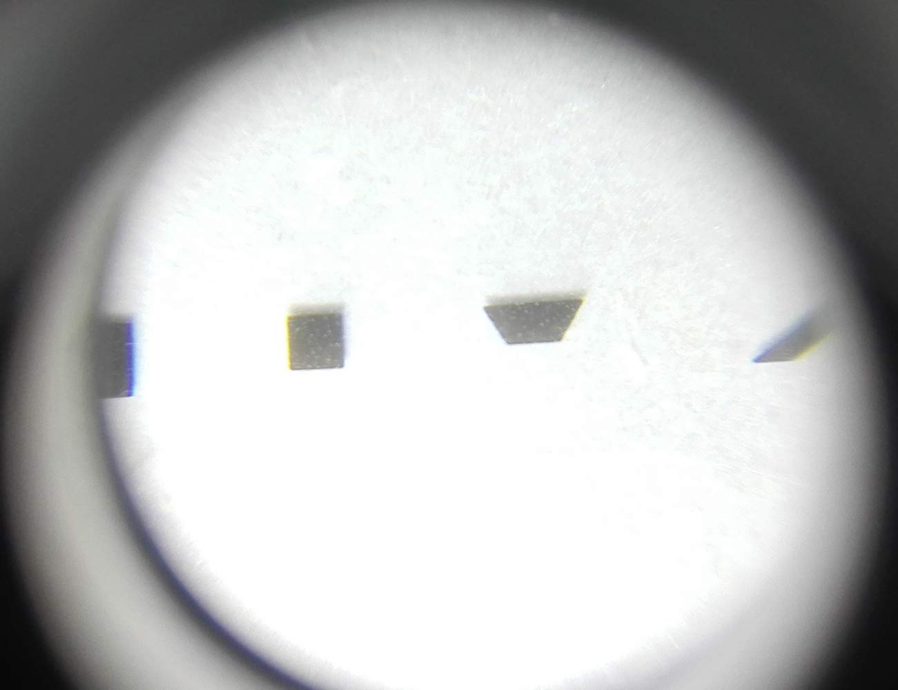 Flaw Detection Gauge Film Ruler SEC Size Estimation Chart (Transparency ...