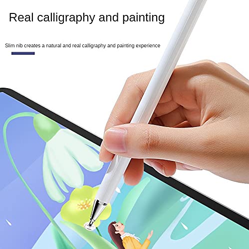 [Australia - AusPower] - Stylus Pens Sensitivity Disc Tip & Magnetism Cover Pencil Cap Pen Compatible with Tablet iOS iPad/Android/Microsoft Surface 