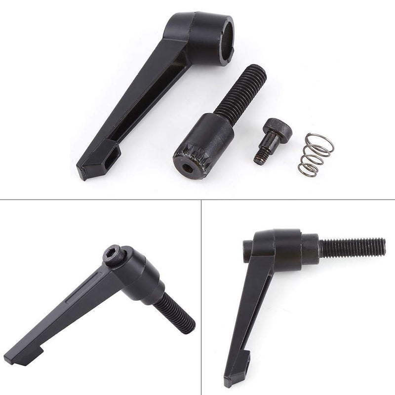 [Australia - AusPower] - Walfront M10 x 25/30/40/50mm Male Thread Adjustable Handle Clamping Lever with Stud Ratcheting Feature Coating [M10*30] M10*30 