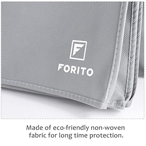 [Australia - AusPower] - 27" 28" 29" Universal Computer Monitor Dust Cover for 27 Inch to 29 Inch LCD/LED HD Display, Nonwoven Fabric Dust-Proof, Water Resistant (Size: 28W x 18H x 4D)-Gray 27-29 Inch 27-29" -Gray 