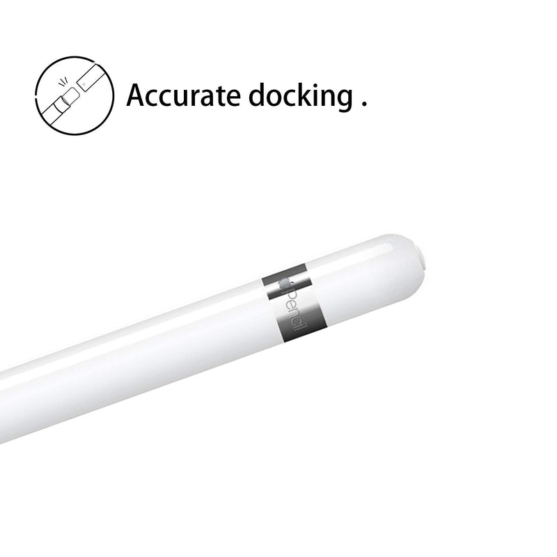 [Australia - AusPower] - Replacement Ipencil Magnetic Replacement Caps + Charging Adapter Fits for Apple Pencil Gen 1st,Pencil Protector Cap and Charger Convertor Compatible withApple Pencil 1 Magnetic Caps + Charging Adpater 