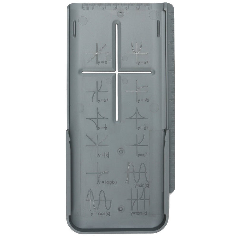 [Australia - AusPower] - EZ Graphing Gray Hard Slide Cover for TI 84 Plus CE (See Description for Details) 