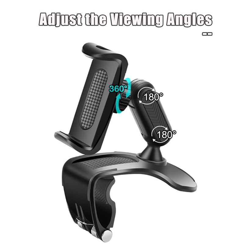 [Australia - AusPower] - HORDZOOM Car Phone Mount for Car, Dashboard Smartphone Holder Cradles, Cell Phone Stand for Vehichle SUV Compatible with 4.7-6.7 inches Phones 