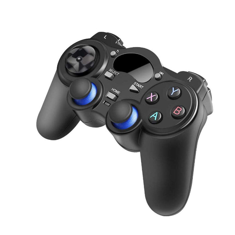 [Australia - AusPower] - USB Wireless Gaming Controller Gamepad for PC/Laptop Computer(Windows XP/7/8/10) & PS3 & Android & Steam - [Black] (black) 