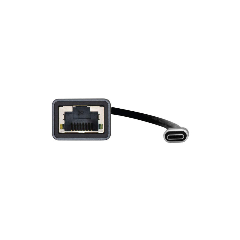 [Australia - AusPower] - VisionTek USB-C to Ethernet 1 Gbps Adapter (M/F) (901358), Gray 