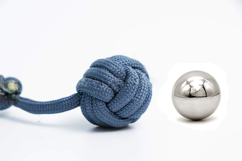 [Australia - AusPower] - 1inch 10pcs Chrome Steel Ball Bearing,Paracord Monkey fist Center Steel Ball G25 