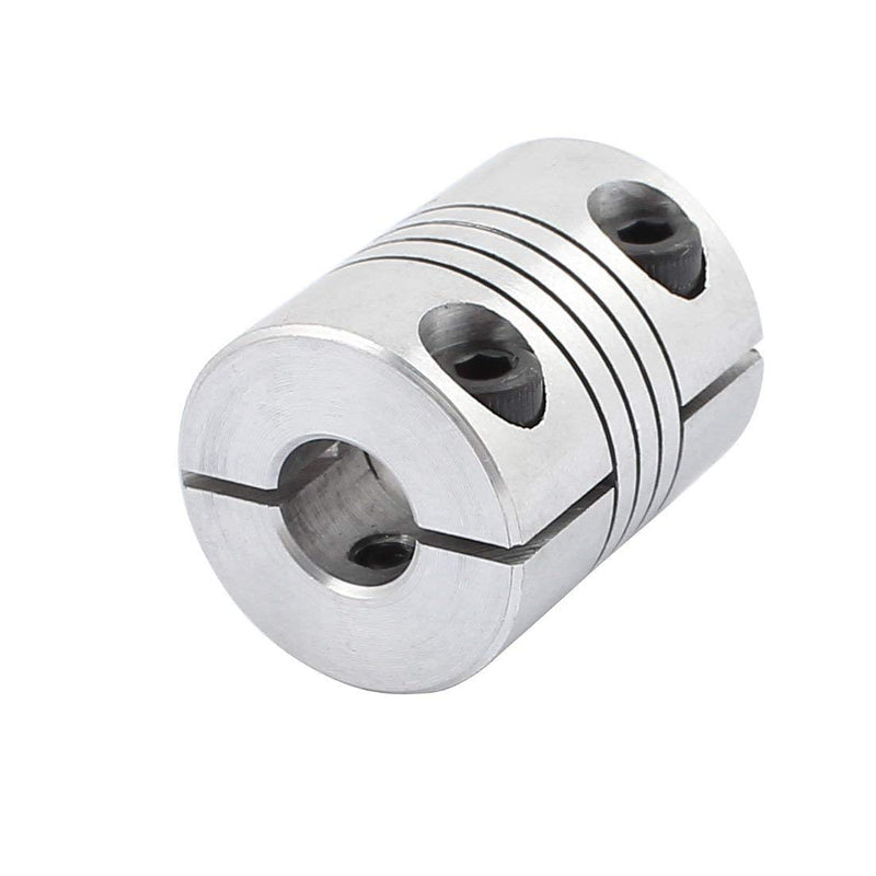 [Australia - AusPower] - Xnrtop 8mm to 8mm Shaft Coupling 25mm Length 20mm Diameter Stepper Motor Coupler Aluminum Alloy Joint Connector for 3D Printer CNC Machine DIY Encoder (Pack of 2? 