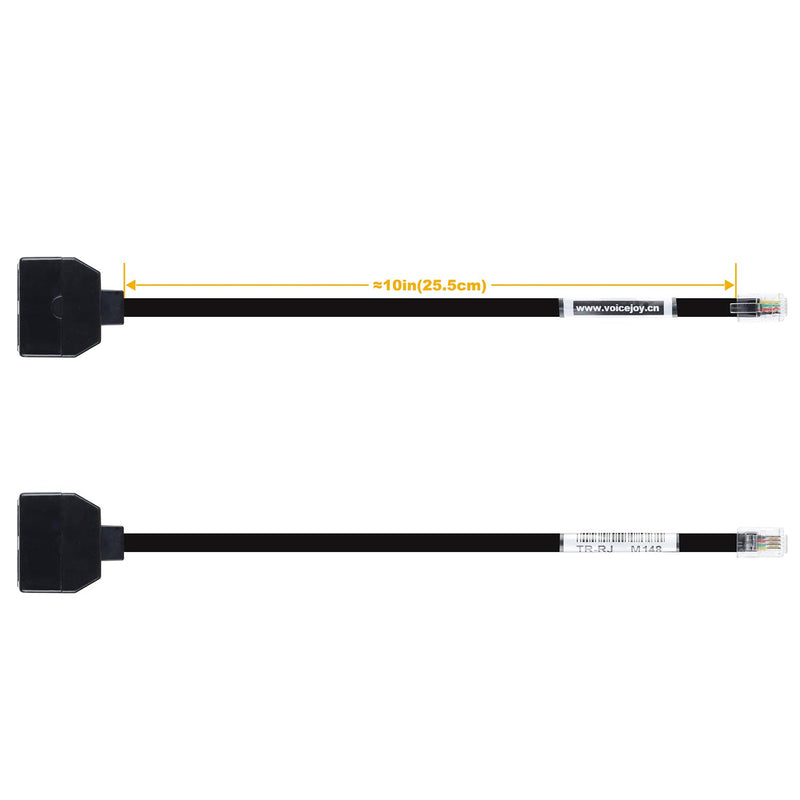 [Australia - AusPower] - Headset Adapter Splitter: Agent Buddy Training Switch Adapter for RJ9/RJ10/RJ22 Connections 