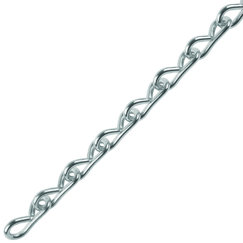 [Australia - AusPower] - Perfection Chain Products 30501 #18 Single Jack Chain, Stainless Steel Clean, 10 FT Bag 