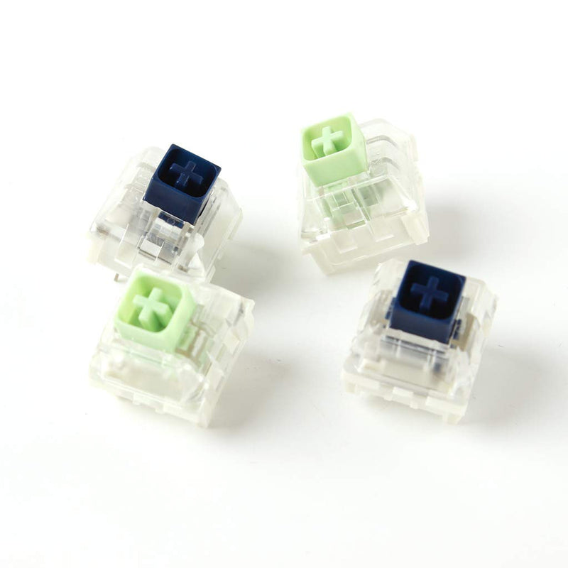 [Australia - AusPower] - Wholesales Kailh Box Royal Navy Blue Jade Pink Heavy Box 3 pin Switches IP56 Water-Proof Compatible Cherry MX Switches 65 pcs Box Jade 