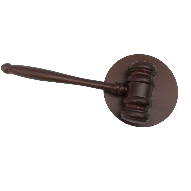 [Australia - AusPower] - Premium Wooden Gavel & Block Perfect for Judge, Lawyer, Auction Court, Company, Student 